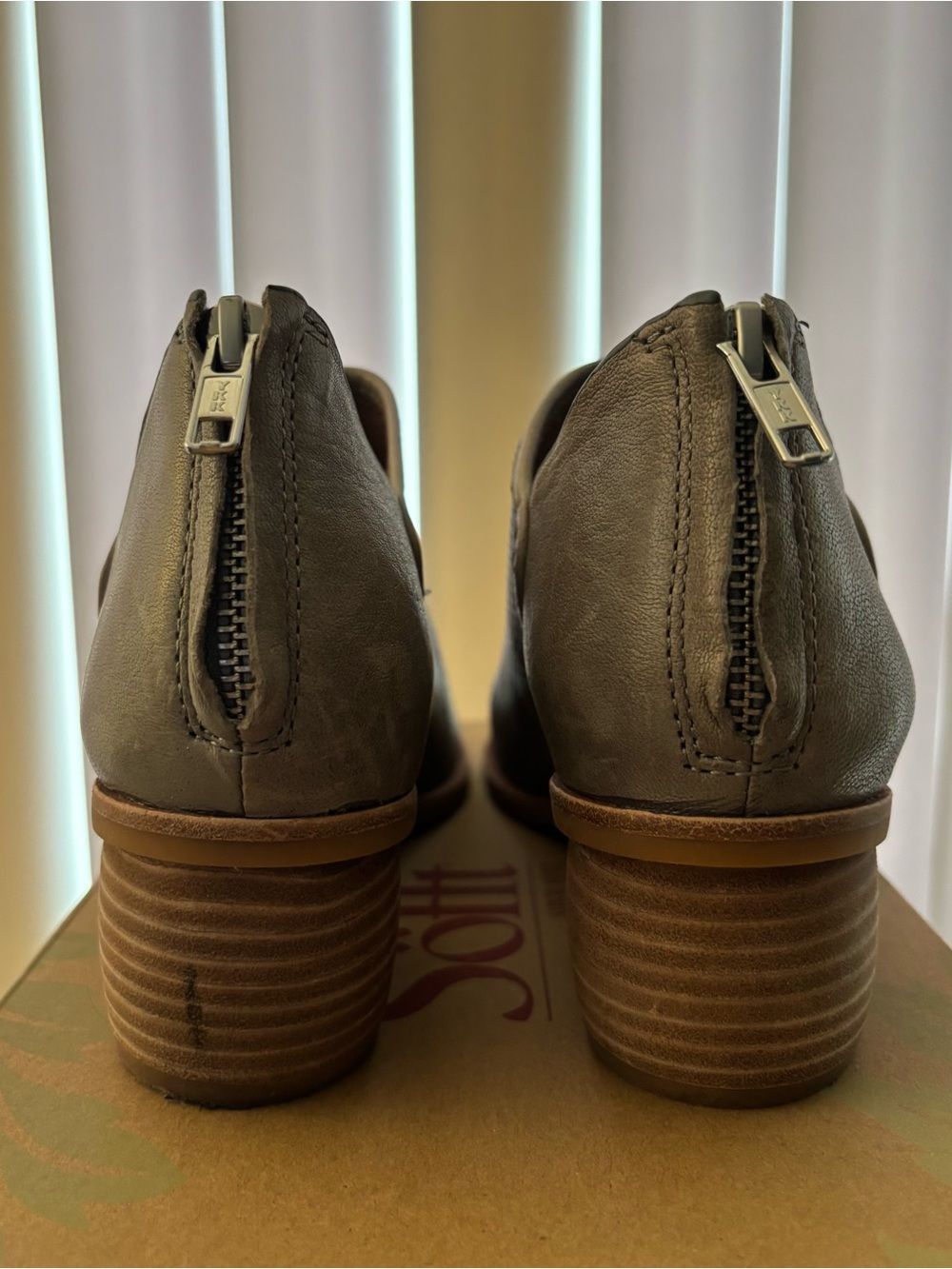 Sofft Shoes Carleigh Moon Grey Open-Toe Heel Sandal Women’s Size 8M - Picture 6 of 16